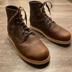 Georgia Boot Round Toe Traction Tread Size 10.5